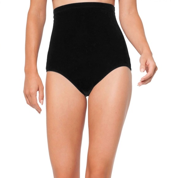 Anne Cole Swim Anne Cole Black High Waist Tummy Control Swim
